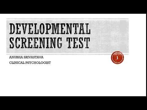 Developmental Screening Test (DST)