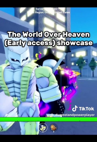 The World Over Heaven [EARLY ACCES]showcase Game name: Stand Power #twoh#oh#overheaven#standpower#roblox#jjba#dio#brando#fyp#foryourpage#earlyacces#showcase #for #your#page#video