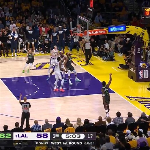 174K views · 839 reactions | Minnesota Timberwolves game highlights vs the Los Angeles Lakers. Wolves take Game 1. | Basketball Republic | Facebook