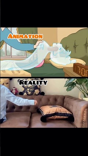 REALITY VS ANIMATION 🥲phew!!#shorts#viralvideo #animation#anime#tutorial #result#d2 #youtubeshorts