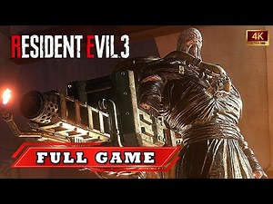Resident Evil 3 Remake - Full Game | Longplay Walkthrough Gameplay | Full Main Story | 4K 60FPS