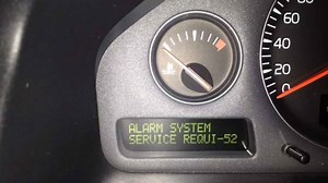 How To Fix The Volvo 'Alarm System Service Required' Message (Volvo P2 S60, S80, & V70)