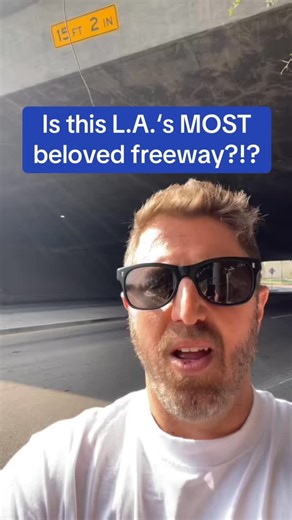 L.A. freeways don’t exactly conjure up warm feelings but there is one freeway that is outright beloved. Scenic, minimal traffic, direct routes: this just might be is L.A.’s most (only?) beloved freeway. Let’s get into it! | L.A. in a Minute