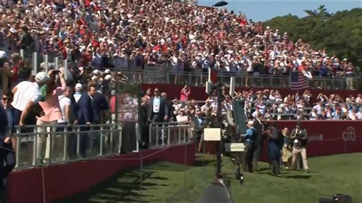 Trump arrives for Ryder Cup as controversy swirls over Comey indictment