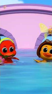 Five Little Ducks Fun Counting for Kids #nurseryrhymes #ducks #shorts