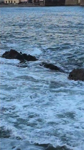 Mediterranean Before the Storm | Winds Rising and Waves Beginning to Stir