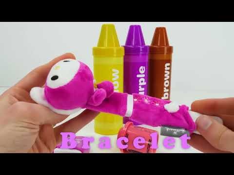 Best Learning Video for Toddlers Learn Colors with Crayon Surprises | Learn Colour Names