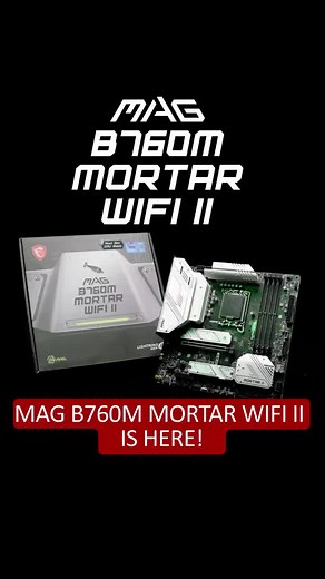Unboxing the MAG B760M MORTAR WIFI II Gaming Motherboard