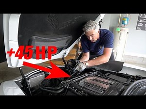 How to Install Air Intake (easy +45HP)