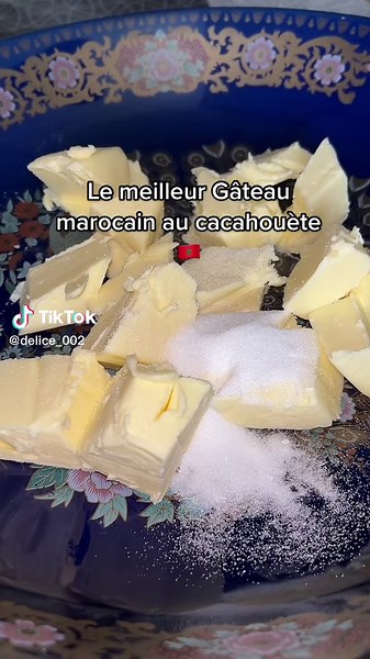Recette de Sablé Marocain aux Cacahuètes