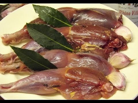 How To Prepare And Cook A Pheasant.(Part 3).Pheasant Legs.