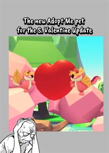 New Pets in Adopt Me Valentine's Day Update