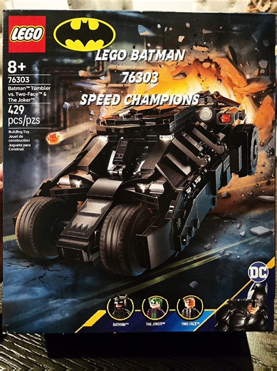 #lego #batman #speedchampions #imo #creatorsearchinsights Just finished this build and it really is a non labeled speed champions set, I always felt the Tumbler was a little larger than normal cars and the build is very similar sizing is perfect.