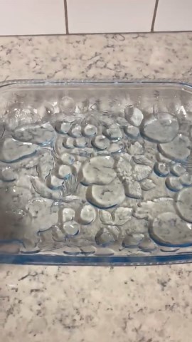 Vintage Libbey Glass Baking Dish With Embossed Orchard Fruit Pattern. - Etsy