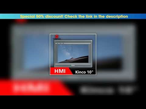 New Arrival Kinco GL100 GL100E HMI Touch Screen 10 inch Ethernet USB Host new Human Machine Interfa