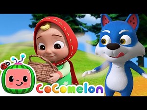 Little Red Riding JJ And The Big Bad Wolf | CoComelon Animal Time | Animal Nursery Rhymes