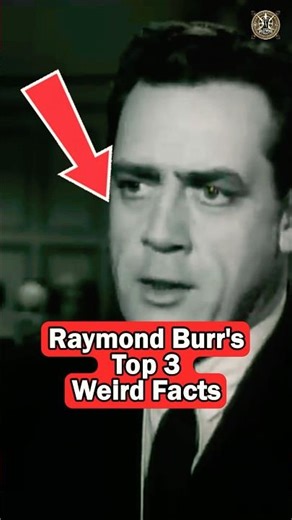 Raymond Burr: 3 Weird Facts You Didn’t Know 😱