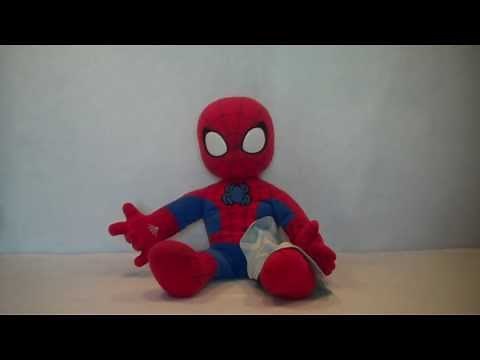 2007 Marvel Talking Super Pal Spider-Man Plush By Hasbro