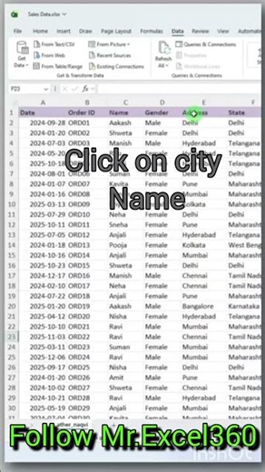 Filter data in excel like a pro | how filter data in excel | excel data filter tutorial #exceltips