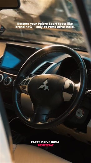 Parts Drive India on Instagram: "Restore your Pajero Sport seats like brand new — only at Parts Drive India. ✨🚘 Forwarding your inquiry to our sales team right away. They'll reach out to you . Or you can forward to this number - 9831722767: #PajeroSport #PartsDriveIndia #CarRestoration #MDARSH_018 #arshad_dj_urf_vip018"