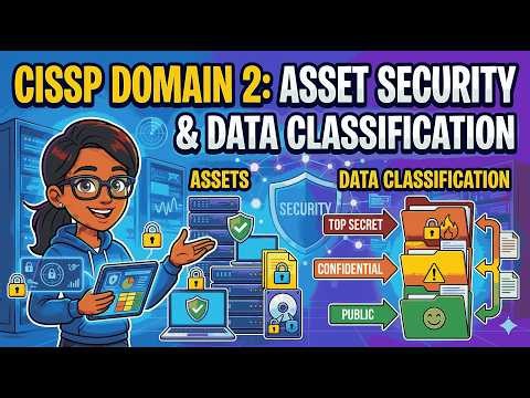 Ngeri Data Bocor? 😱 Cara Ampuh Lindungin Aset Digital (CISSP Domain 2)]