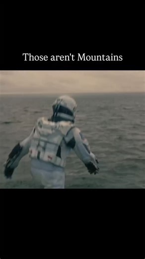 MOVIE | ENTERTAINMENT | CONTENT on Instagram: ""Interstellar's" Miller's Planet waves scene is a masterclass in visual storytelling and emotional intensity. The towering, relentless waves-part science, part nightmare-symbolize the crushing weight of time and gravity. It's a surreal, awe-inspiring sequence that blends beauty and dread, highlighting humanity's vulnerability in the vast universe. Christopher Nolan's direction and Hans Zimmer's score amplify the scene's hypnotic, gut-wrenching power