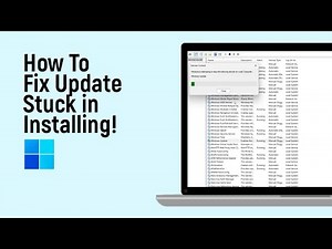 How to Fix Update Stuck in Installing on Windows 11 [easy]