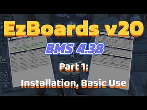 EZBoards v20 - BMS 4.38 - Part 1: Installation and basic use