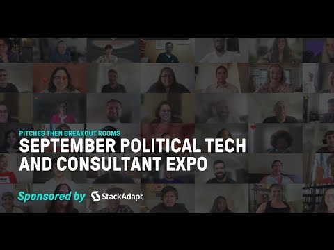 Arena's September Political Tech and Consultant Expo Sponsored by StackAdapt