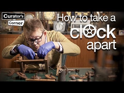 How to take a clock apart (and put it back together) with Oliver Cooke I Curator's Corner S3 Ep4