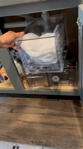 17K views · 130 reactions | Organizing under my kitchen sink with the best organization bins that fit perfectly! #organizingideas #kitchenorganizing | Home With Coiya | Facebook