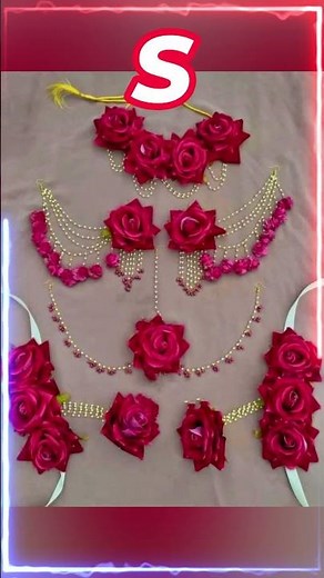 Beautiful Flower Jewellery for Haldi 2025 Bridal Floral Accessories Collection Mehendi &Wedding Look