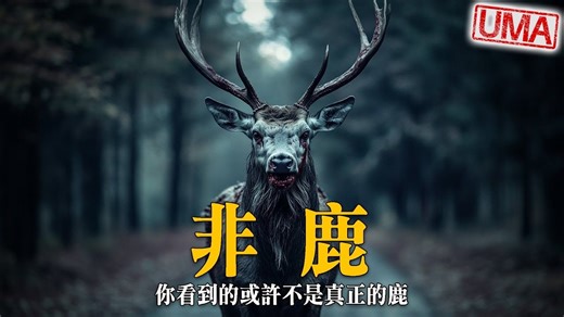 「非鹿 Not Deer」- 阿帕拉契山脉森林中出没一种像是鹿，但当认真观察后发现.......牠..不是真正的鹿。|搬运