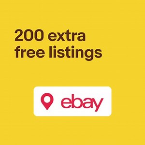 8K views · 52 reactions | Extra free listings are back! Boost your sales with 200 more fee-free listings each month—now through July! Get yours: https://ebay.to/200MoreFreeListings | eBay | Facebook