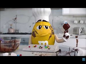 M&Ms Fudge brownie commercial