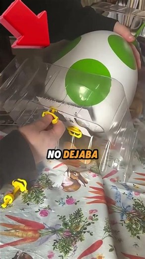 The exact moment the Yoshi egg hatches! 💥