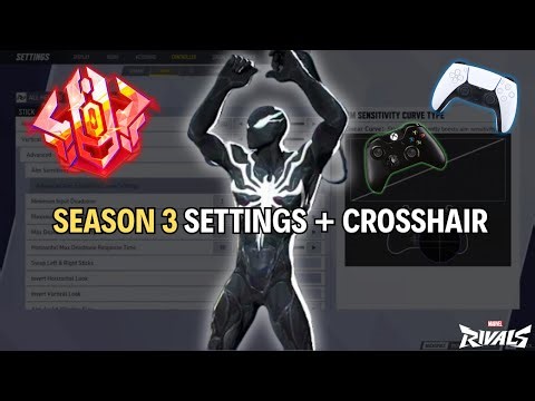 BEST Top 500 Controller Settings for Marvel Rivals Season 3