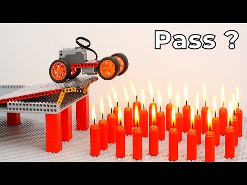 🔥 LEGO Car VS FIRE Obstacles! Will It Make the Jump? | Smart Lego