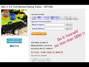 northern tool trailer customization