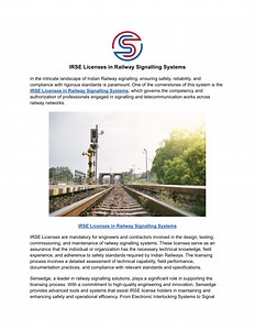 Independent Verification of Railway Signalling System - SlideServe