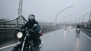 Motorbikes, Ride, Riders. Free Stock Video