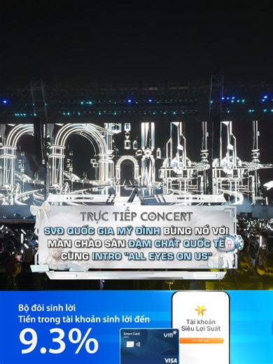 Nổi da gà ngay giây đầu tiên, không khí Mỹ Đình chưa bao giờ nóng đến thế! 🔥 1 quả intro VUÝP của nhà