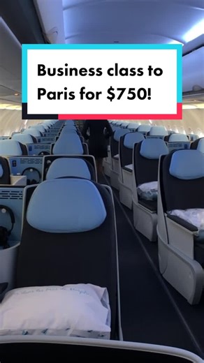 Business Class to Paris for $750 on La Compagnie