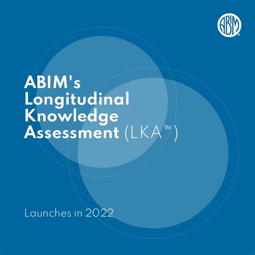 Two weeks until registration opens for all ABIM Certification and Maintenance of Certification (MOC) exams on 12.1.21. Thinking of participating in the Longitudinal Knowledge Assessment for MOC? There are important dates to be aware of. Learn more: http://abim.org/lka | American Board of Internal Medicine