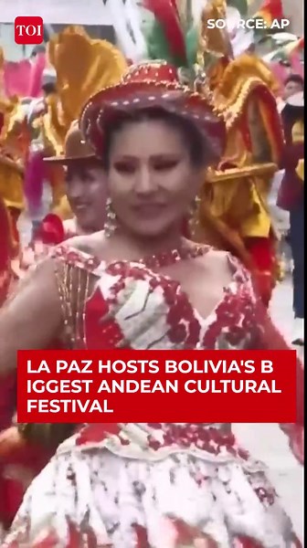 La Paz comes alive as Bolivia's largest Andean festival begins