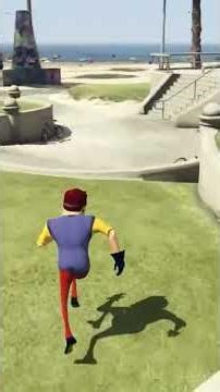 HELLO NEİGHBOR BİSİKLET SÜRÜYOR #shorts #shortsvideo #gta5 #gta5mods #helloneighbor