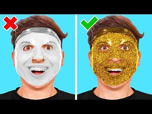 Good Vs Bad Face Mask Challenge