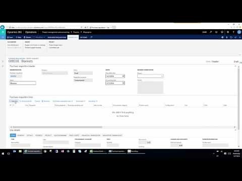 Microsoft Dynamics 365 for Operations - Introduction + User Navigation Overview