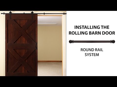 How to Install the Rolling Barn Door: SIMPLE. SMOOTH. OH-SO-EASY