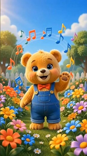 🧸 Teddy Bear Hug Song | Fun Action Nursery Rhymes for Kids | Jump, Clap, Spin